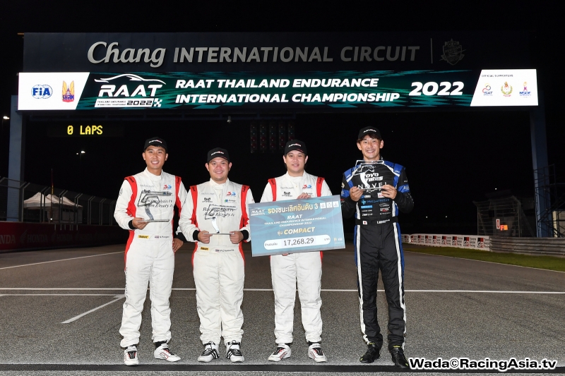2022.08 Buriram RAAT Endurance race 2022 #2  RacingAsia.tv