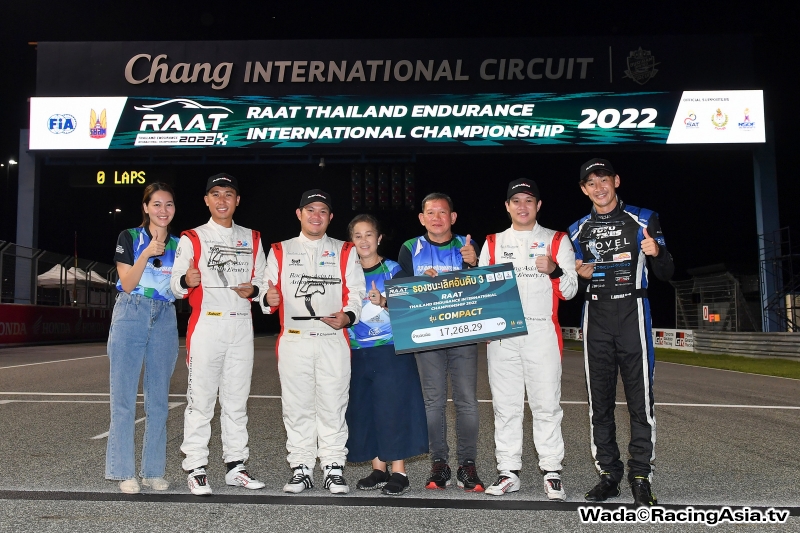2022.08 Buriram RAAT Endurance race 2022 #2  RacingAsia.tv