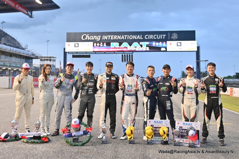 2024.09 Buriram RAAT Endurance final & TOYOTA OMR & TCR Asia RacingAsia.tv