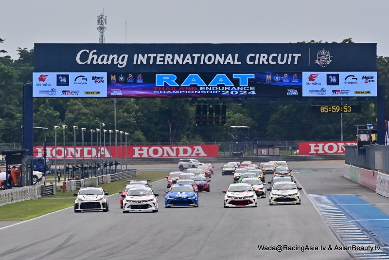 2024.09 Buriram RAAT Endurance final & TOYOTA OMR & TCR Asia RacingAsia.tv