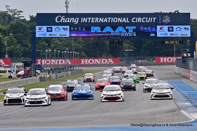 2024.09 Buriram RAAT Endurance final & TOYOTA OMR & TCR Asia RacingAsia.tv
