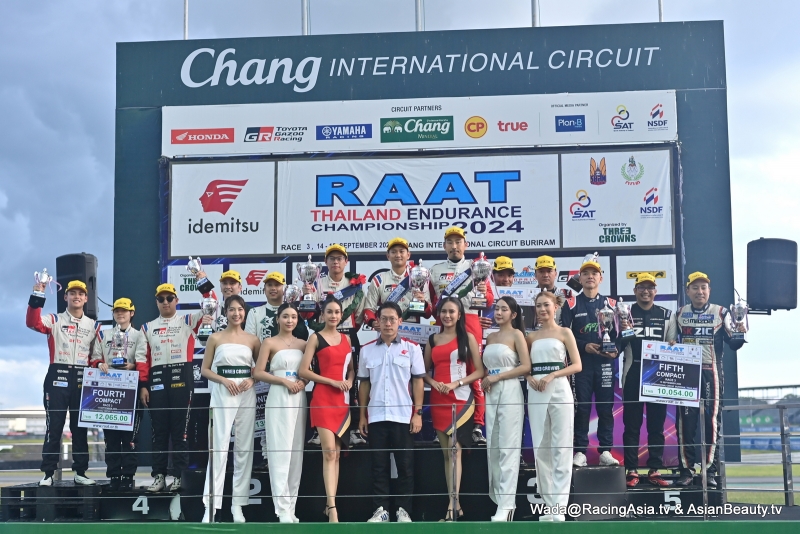 2024.09 Buriram RAAT Endurance final & TOYOTA OMR & TCR Asia RacingAsia.tv