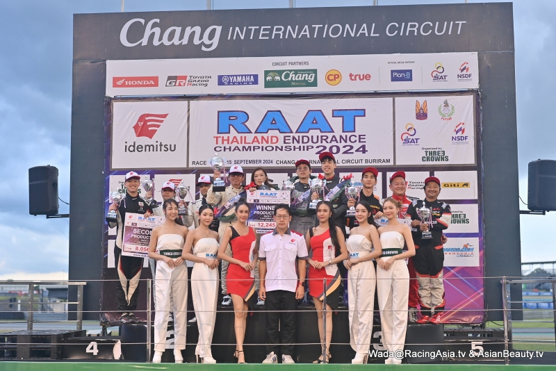 2024.09 Buriram RAAT Endurance final & TOYOTA OMR & TCR Asia RacingAsia.tv