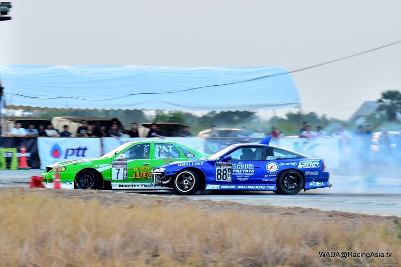 2016.03 Pathumthani Drift Competition 2015 #4(final) RacingAsia.tv